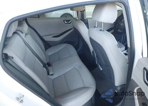 2017 Hyundai Ioniq Hybrid Limited from USA, damaged, VIN KMHC85LC4HU020910